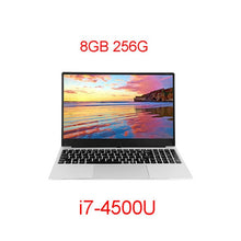 Charger l'image dans la galerie, VORKE Notebook 15 Ultrathin SSD Laptop Intel Core i7-4500U i5-8250U 15.6'' Screen 1920*1080 Windows 10 8GB DDR3 256GB SSD