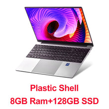 Charger l'image dans la galerie, 15.6 Inch Intel i7 Laptop 8GB/16GB RAM 512GB 1TB HDD Metal Body1080P Windows 10 layout Keyboard Dual Band WiFi Gaming Laptop