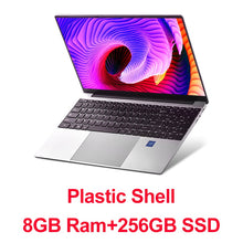 Charger l'image dans la galerie, 15.6 Inch Intel i7 Laptop 8GB/16GB RAM 512GB 1TB HDD Metal Body1080P Windows 10 layout Keyboard Dual Band WiFi Gaming Laptop