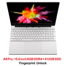 Charger l'image dans la galerie, Metal Shell Intel 3867U Netbook 8GB 16GB RAM Windows 10 Laptop Fingerprint Unlock WiFi Backlit Keyboard with 32GB Flash Drive