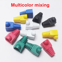 Charger l&#39;image dans la galerie, JONSNOW RJ-45 CAT6 CAT5e Adapter Cap Ethernet Network Cable Connector Plugs RJ45 Caps Cat 5 CAT6 protective sleeve multicolour
