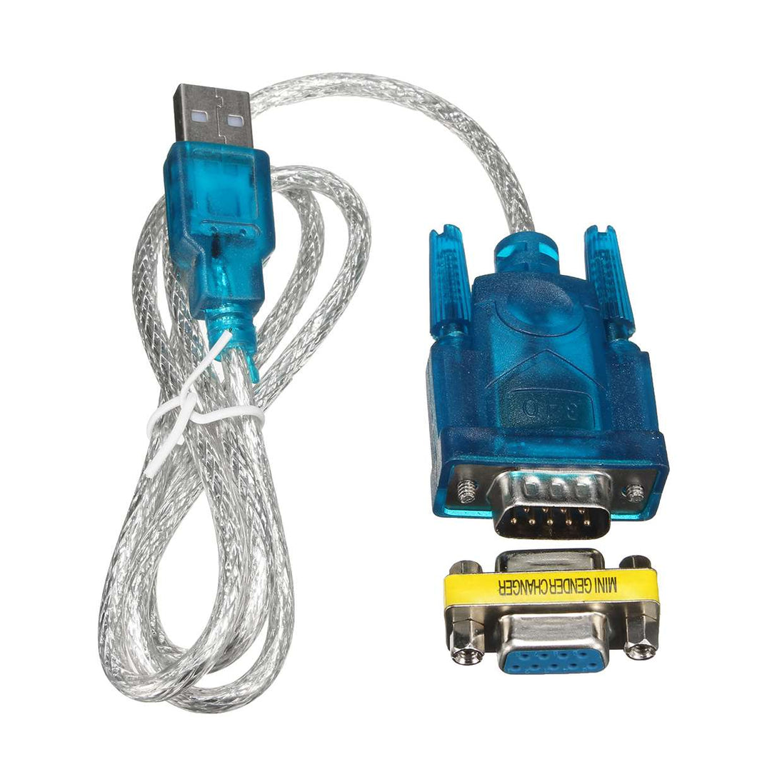 USB to RS232 Serial Port 9 Pin DB9 Cable Serial COM Port Adapter Convertor With Female Adapter Supports for Windows 8 No CD