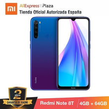 Charger l&#39;image dans la galerie, Note 8T (64GB ROM 4GB RAM, 13MP Frontal Cámara, Batería de 4000 mAh, Android, Nuevo, Libre) [Teléfono Movil Versión Global]
