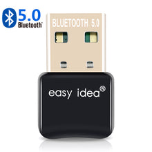 Charger l&#39;image dans la galerie, USB Bluetooth 5.0 Adapter Bluetooth Dongle 5.0 Transmitter Bluetooth Receiver Mini Audio Adapter For Computer PC Laptop Music
