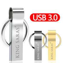 Charger l&#39;image dans la galerie, Metal pen drive 64GB memoria usb flash drive 8GB 4GB flash usb 3.0  16GB 32GB pendrive 128GB 256GB gray cle usb stick chiavetta
