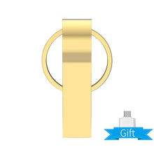 Charger l&#39;image dans la galerie, Metal pen drive 64GB memoria usb flash drive 8GB 4GB flash usb 3.0  16GB 32GB pendrive 128GB 256GB gray cle usb stick chiavetta
