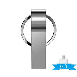 Metal pen drive 64GB memoria usb flash drive 8GB 4GB flash usb 3.0  16GB 32GB pendrive 128GB 256GB gray cle usb stick chiavetta