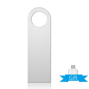 Metal pen drive 64GB memoria usb flash drive 8GB 4GB flash usb 3.0  16GB 32GB pendrive 128GB 256GB gray cle usb stick chiavetta