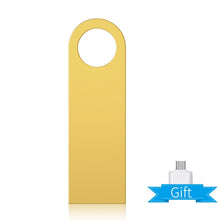 Charger l&#39;image dans la galerie, Metal pen drive 64GB memoria usb flash drive 8GB 4GB flash usb 3.0  16GB 32GB pendrive 128GB 256GB gray cle usb stick chiavetta
