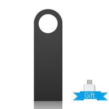 Charger l&#39;image dans la galerie, Metal pen drive 64GB memoria usb flash drive 8GB 4GB flash usb 3.0  16GB 32GB pendrive 128GB 256GB gray cle usb stick chiavetta
