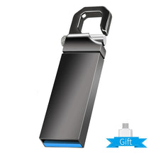 Charger l&#39;image dans la galerie, Metal pen drive 64GB memoria usb flash drive 8GB 4GB flash usb 3.0  16GB 32GB pendrive 128GB 256GB gray cle usb stick chiavetta
