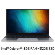 Charger l&#39;image dans la galerie, Intel Core i7 Notebook Computer 15.6 inch 8GB RAM 256GB/512GB/1TB SSD J3160 Quad Core Laptops With FHD Display Ultrabook
