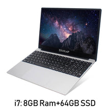 Charger l&#39;image dans la galerie, ZEUSLAP 15.6 inch i7-4th Gen CPU Gaming Laptop 8GB RAM up to 1TB SSD Win10 Dual Band WIFI 1920*1080P FHD Notebook Computer
