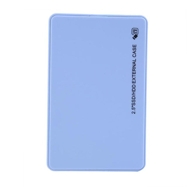 2.5 inch SATA to USB 3.0 HDD Enclosure Case 5Gbps External SSD Hard Disk Drive Box for HD Hard Drive Disk Computer PC