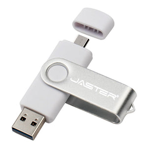 JASTER High Speed USB Flash Drive OTG Pen Drive 128gb 64gb Usb Stick 32gb 256gb Pendrive Flash Disk for Android SmartPhone/PC