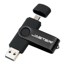 Charger l&#39;image dans la galerie, JASTER High Speed USB Flash Drive OTG Pen Drive 128gb 64gb Usb Stick 32gb 256gb Pendrive Flash Disk for Android SmartPhone/PC
