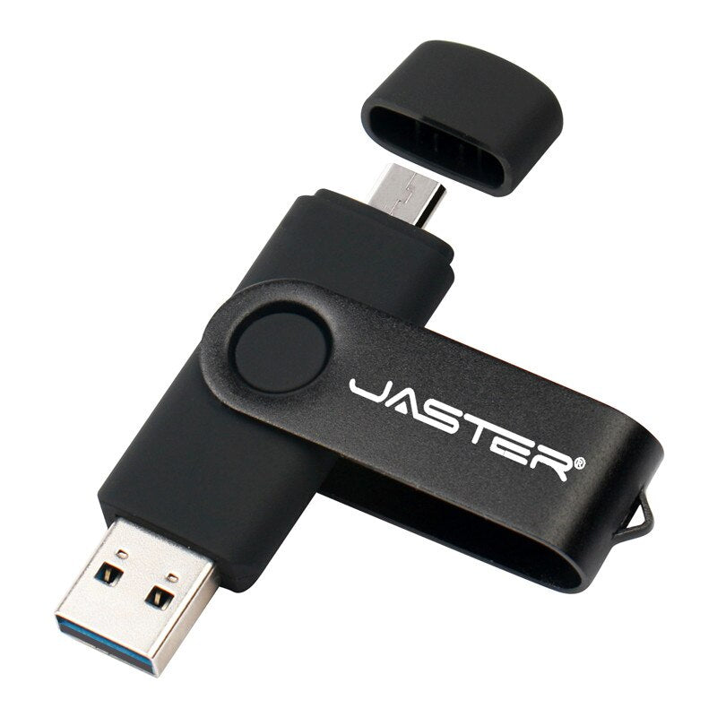 JASTER High Speed USB Flash Drive OTG Pen Drive 128gb 64gb Usb Stick 32gb 256gb Pendrive Flash Disk for Android SmartPhone/PC