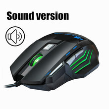 Charger l&#39;image dans la galerie, ZUOYA 5500 DPI Gaming Mouse 7 Button LED Optical Wired USB Mouse Mice Game Mouse Silent/sound Mause For PC Computer Pro Gamer
