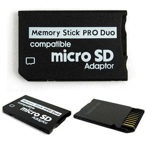Ingelon Memory Card Adapter Micro SD To Memory Stick Adaptor Conventer Case For PSP Micro SD 1MB-128GB Memory Stick Pro Duo
