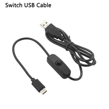 Charger l&#39;image dans la galerie, Raspberry Pi 4 B Power Adapter 5V 3A  Power Supply EU US Plug 1M Switch USB Cable Power Wire Charger for Raspberry Pi 4 Model B
