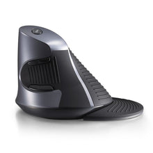 Charger l&#39;image dans la galerie, Delux M618GX Ergonomic Vertical Wireless Mouse 6 Buttons 1600DPI Optical Mouse With 3 Colors Silicon Rubber Case For PC Laptop
