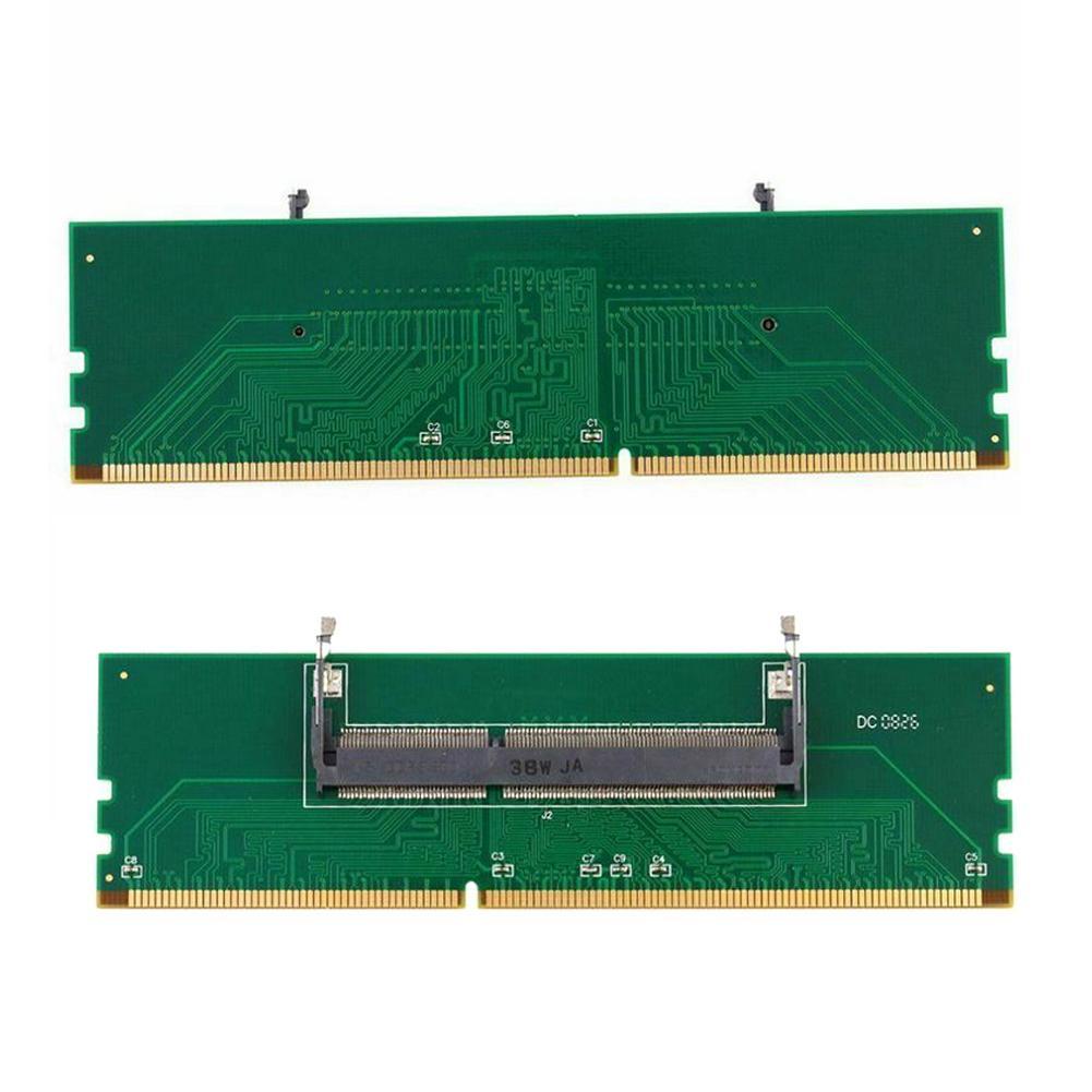 DDR3 SO-DIMM to Desktop Adapter Card DIMM Connector Memory Adapter Card 240 To 204P Computer Memory Adapter