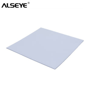 ALSEYE Thermal Pad 2W 100 x 100 x 1.25mm Thermal Grease Heatsink Cooling Pad mm for CPU GPU Heat Sinks