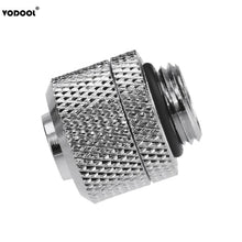 Charger l&#39;image dans la galerie, VODOOL Water Cooling Fittings G1/4 External Thread Pagoda For 9.5X12.7mm Soft Tube PC Computer Water Cooling System Connector
