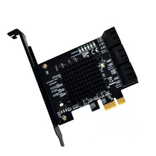 Charger l&#39;image dans la galerie, Marvell 88SE9215 Chip PCI Express SATA 3 PCIE SATA PCI-E PCI E SATA Card/Expansion/Controller/HUB/Multiplier Port SATA 3.0 SATA3
