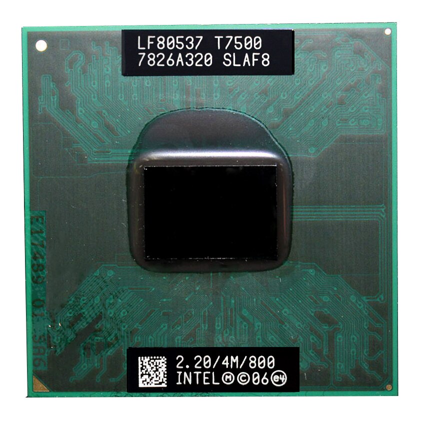 Intel Core Duo T7500 CPU (4M Cache,2.2GHz,800MHz FSB) ,Dual-Core Laptop processor for 965 chipset