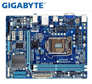 Desktop Motherboard GIGABYTE GA-H61M-DS2 PC H61 Socket LGA 1155 i3 i5 i7 DDR3 16G uATX UEFI H61M-DS2  Mainboard