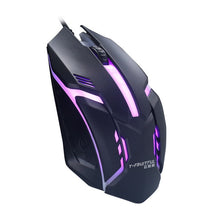Charger l&#39;image dans la galerie, Dropship S1 Gaming Mouse 7 Colors LED Backlight USB Wired Gamer Mouse Flank Cable Silent Mice Gaming Mouse For Laptop Mice PC

