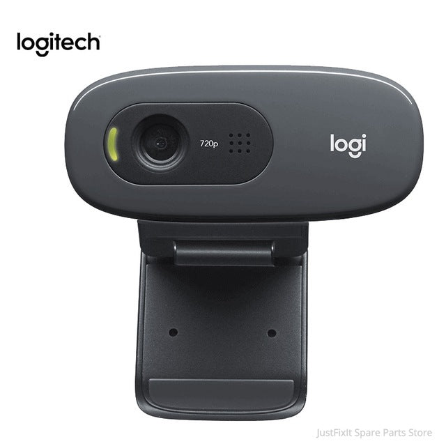 Original Logitech C270/C270i/C310/OEM HD Webcam 720p HD Built-in Mic Web Camera USB2.0 Free drive Webcam for PC Chat Camera