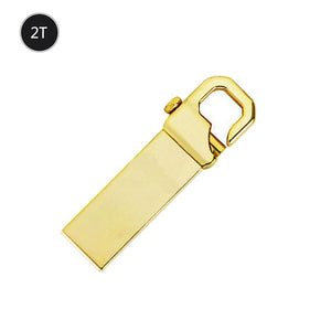 2020 New 32G/1TB/2TB Metal USB Flash Drive High Speed Memory Stick Storage Thumb Key U Disk USB 2.0 For PC Laptop home office