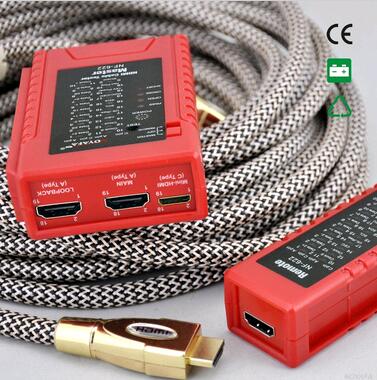 Free shipping !! NOYAFA NF-622 HDMI Cable Tester with COMMON HDMI & MINI HDMI connector